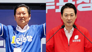 "감옥 3인방 심판해달라" vs "투표로 독재 막아달라"