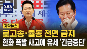 [자막뉴스] 로고송&middot;율동 금지&hellip;대전 사고에 여야 유세 '긴급 중단'