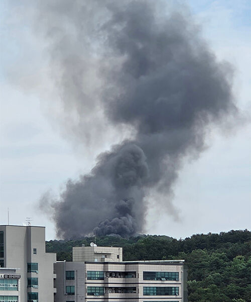 설명(제목)한화에어로스페이스 대전공장서 폭발사고 (사진=연합뉴스)