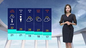[날씨] 오전까지 남부&middot;제주 많은 비&hellip;중서부 땡볕 더위