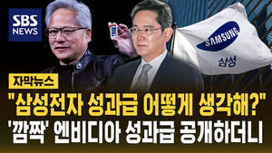 [자막뉴스] "삼성전자 성과급 어떻게 생각해?"&hellip;'깜짝' 엔비디아 성과급 공개하더니
