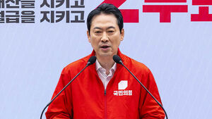 장동혁 '정권 견제론' 강조&hellip;오세훈, 신촌서 마지막 유세