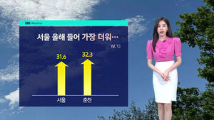 [날씨] 중부 중심 '불볕더위'&hellip;지방선거일, 낮더위 계속