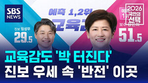 [국민의선택] 교육감도 '박 터진다'&hellip;진보 우세 속 '반전' 이곳