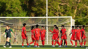 여자 축구대표팀, 동아시안컵 2연패 시동&hellip;괌과 예선 5-0 완승