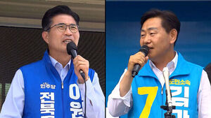 개표 초반 이원택 vs 김관영 접전&hellip;이 시각 전북 [국민의선택]