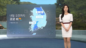 8뉴스 날씨 (안수진 기상캐스터)