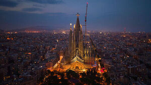 Sagrada Família Exterior Completed After 145 Years; Central Tower Inauguration to Mark Centennial of Gaudí's Death