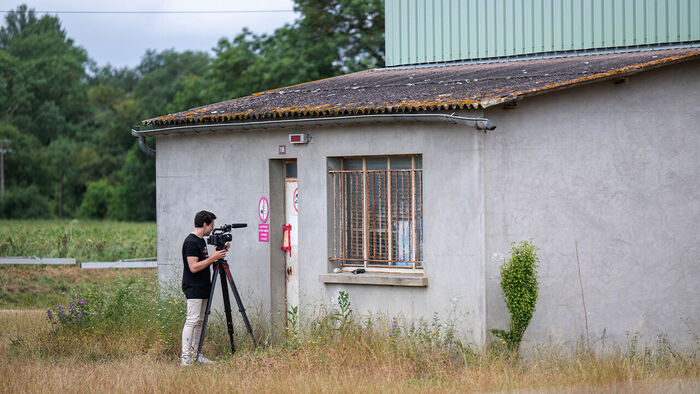 A photojournalist reports from a farm near Fleurance in southwestern France on June 5 (local time), where the body of missing 11-year-old Lyhanna was found.