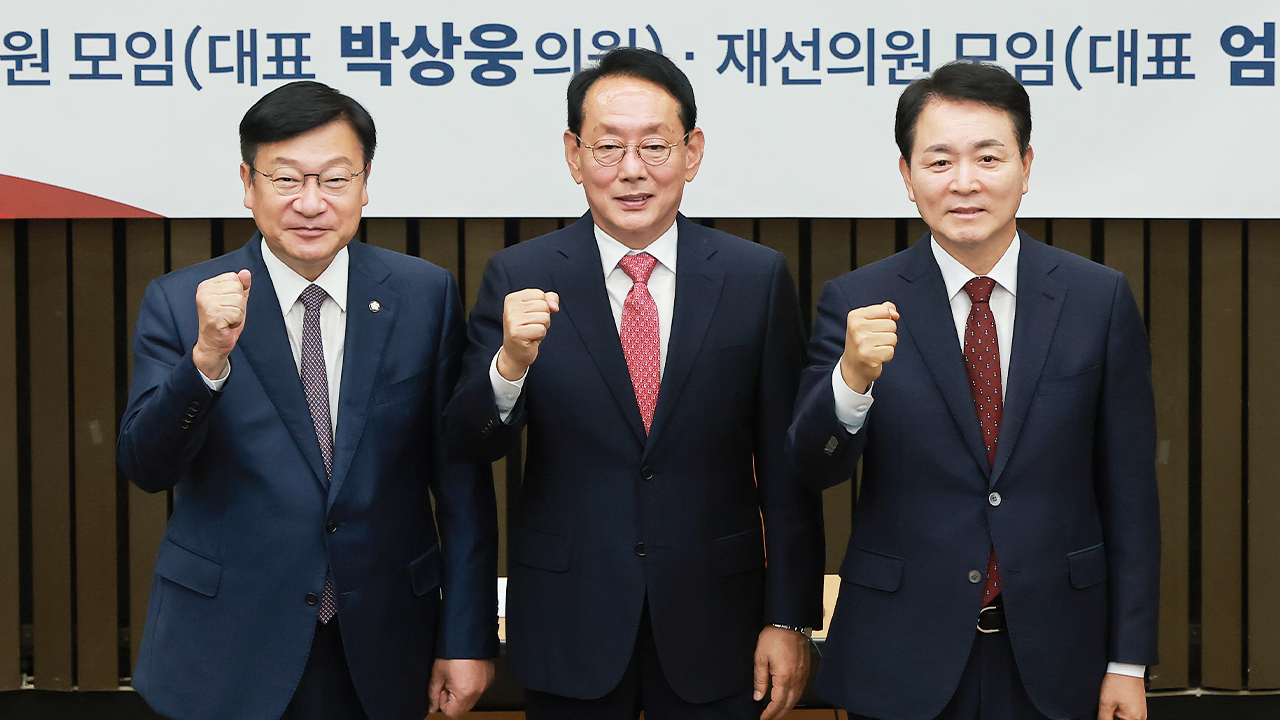 국힘, 오늘 신임 원내대표 선출…김도읍·정점식·성일종 3파전