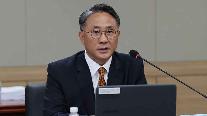 발언하는 고민수 방미통위 위원