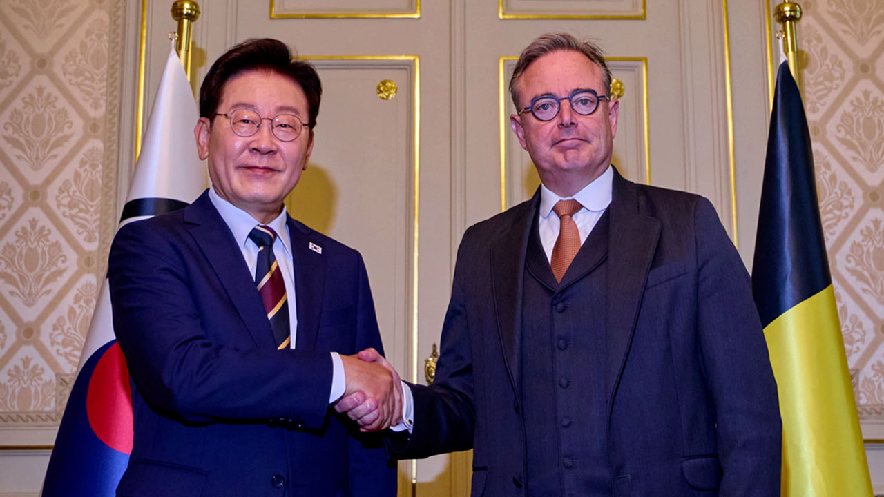 한국-벨기에 정상회담…중기·스타트업 협력 MOU 체결