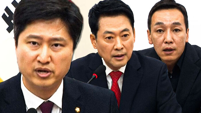 "총사퇴해야!" "철없는 소리라뇨!"&hellip;일부러 카메라 앞 '대충돌'