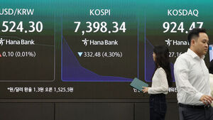 코스닥, 급등에 매수 사이드카 발동&hellip;3%대 강세