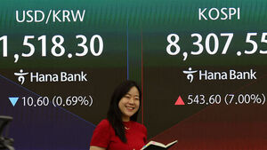 KOSPI Surges 7% in Early Trading to Reclaim 8,000 Points; KOSDAQ Recovers 1,000 Mark