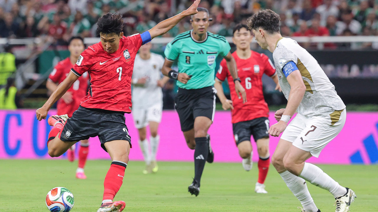 11일(현지시간) 멕시코 사포판 과달라하라 스타디움에서 열린 2026 북중미 월드컵 A조 1차전 한국과 체코의 경기. (사진=연합뉴스)