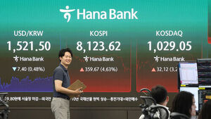 BREAKING: KOSPI Reclaims 8,000 Milestone at 8,123; KOSDAQ Recovers to 1,000