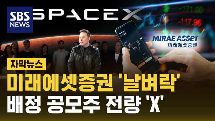 [자막뉴스] 미래에셋증권 '날벼락' 배정 공모주 전량 'X'