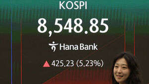 코스피, 7거래일 만에 '시총 7천조 원' 회복