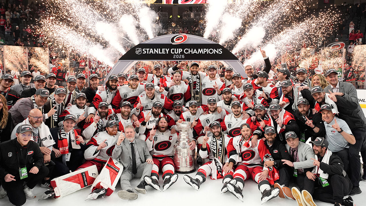 NHL 캐롤라이나, 20년 만에 스탠리컵 제패…스탈, 플레이오프 MVP