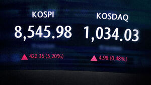 "전쟁 끝난다" 코스피 5.2%↑&hellip;'물가 압박' 여전