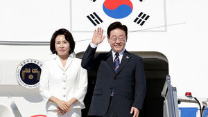 이 대통령, 제네바 공항 도착&hellip;곧 G7 정상회의 일정 시작