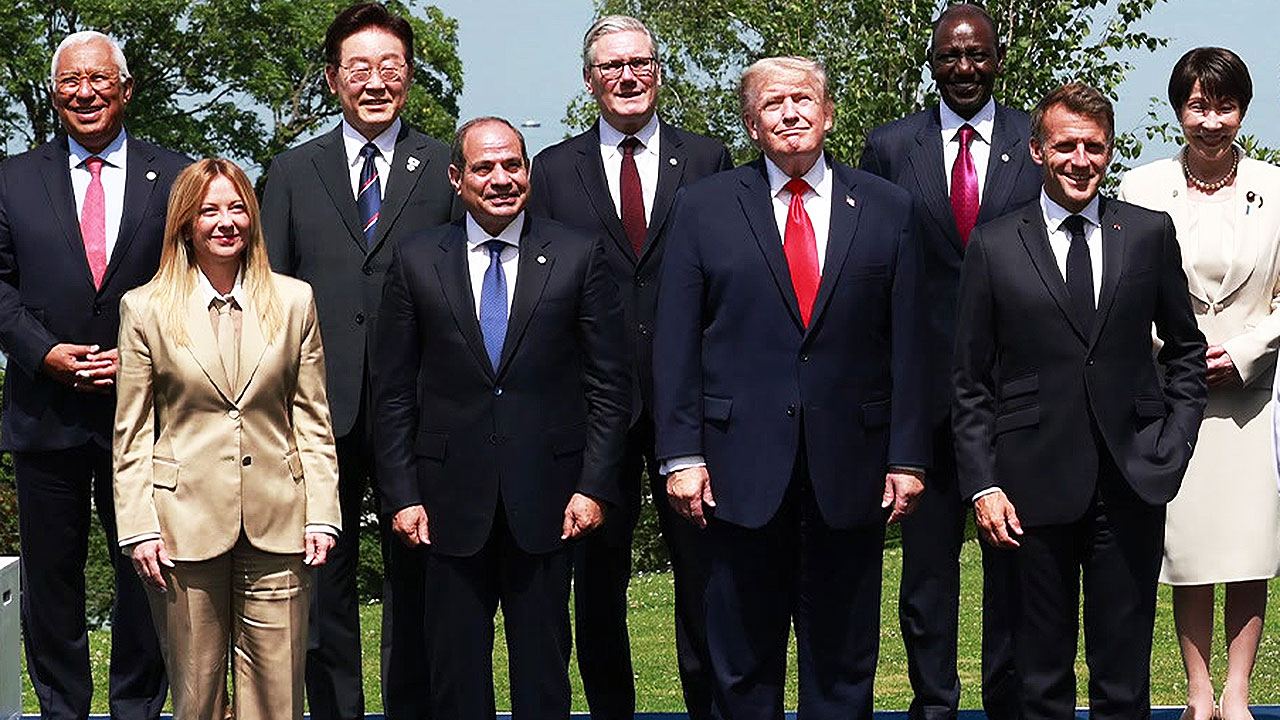 '전후 중동 논의' G7 정상회의 참석…트럼프와 대면
