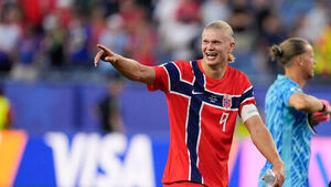Haaland Scores Twice as Norway Cruises to 4-1 Victory Over Iraq