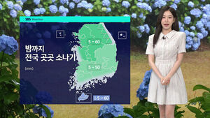 [날씨] '최대 60mm'&hellip;새벽까지 전국 곳곳 강한 소나기
