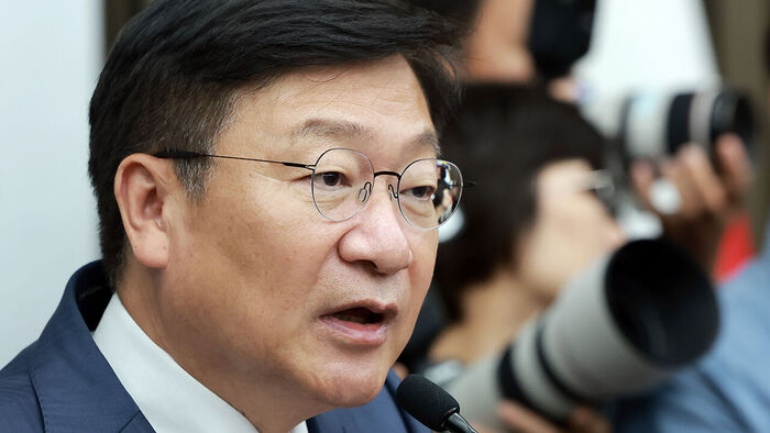Chung Jeung-sik: "DP's Refusal to Relinquish Judiciary Committee Chair Means Pushing for Special Counsel Bill on Dropping Charges"