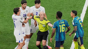 Colombia Beats Debutant Uzbekistan 3-1 Behind Diaz's Goal and Assist