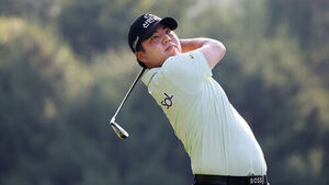 Jang Yu-bin, Seeking Back-to-Back Wins, Ties for 8th on Day 1 of Hana Bank Invitational