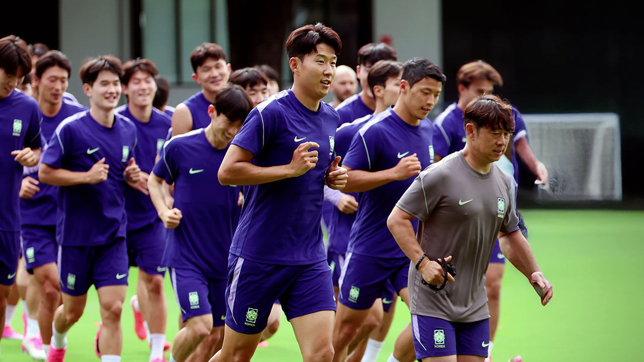 손흥민, 멕시코전도 원톱 선봉…오현규 벤치