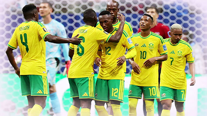 South Africa Draws with Czech Republic After Late Penalty Goal