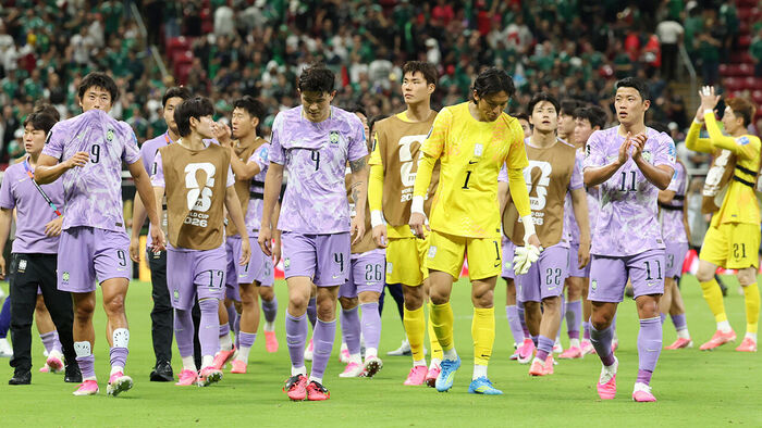 축구 대표팀, 개최국 멕시코에 1대 0 패배&hellip;조 1위 불발
