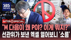 [AFTER 8 SPECIAL] "M 다음이 왜 P야? 이게 뭐지?"&hellip;선관위가 보낸 엑셀 열어보니 '소름'