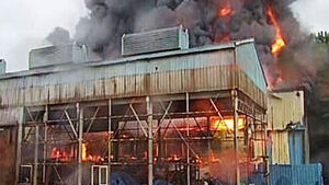 Fire Breaks Out at Scrapyard in Cheoin-gu, Yongin; 2 Injured