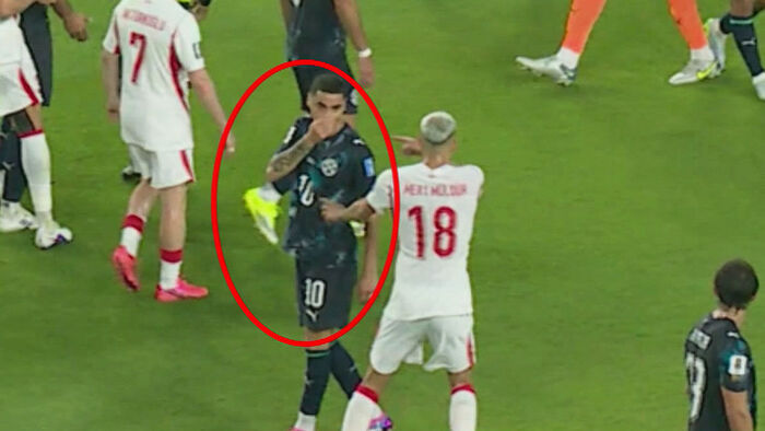 Goal 65 Seconds After Kickoff… Player Sent Off for Covering Mouth While Speaking