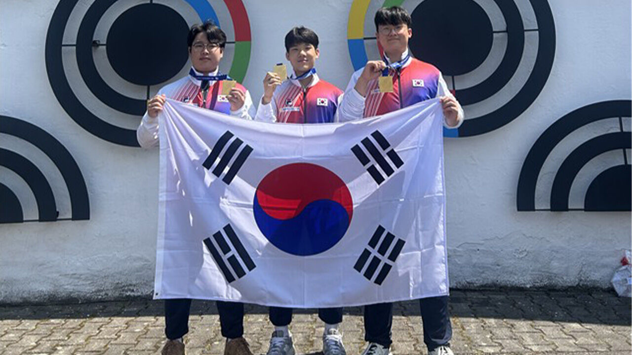 한국 사격, 주니어 세계선수권 25m 권총 남자 단체전 우승