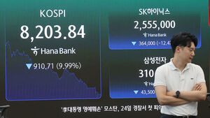 KOSPI Volatility Index Nears 90 Amid Sharp Market Plunge