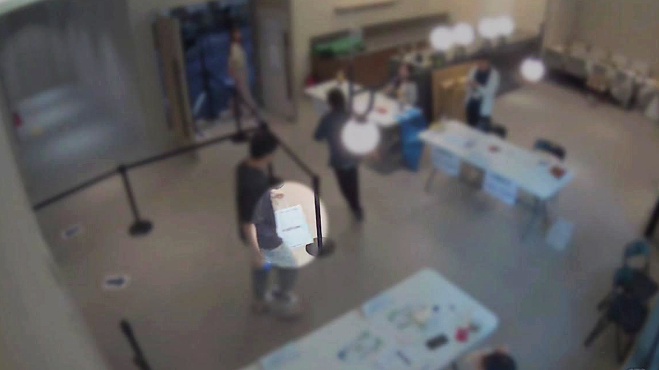 [단독] 쇼핑백 들고 왔다갔다…투표 중단됐던 그날 (풀영상)
