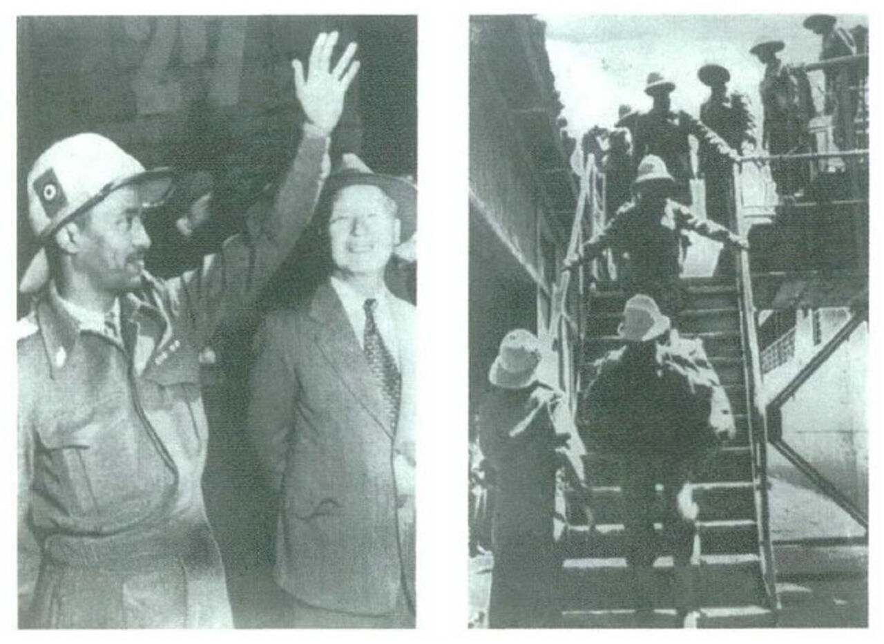 부산항 도착한 '강뉴부대' 장병들 (사진=국가보훈부 제공, 연합뉴스)