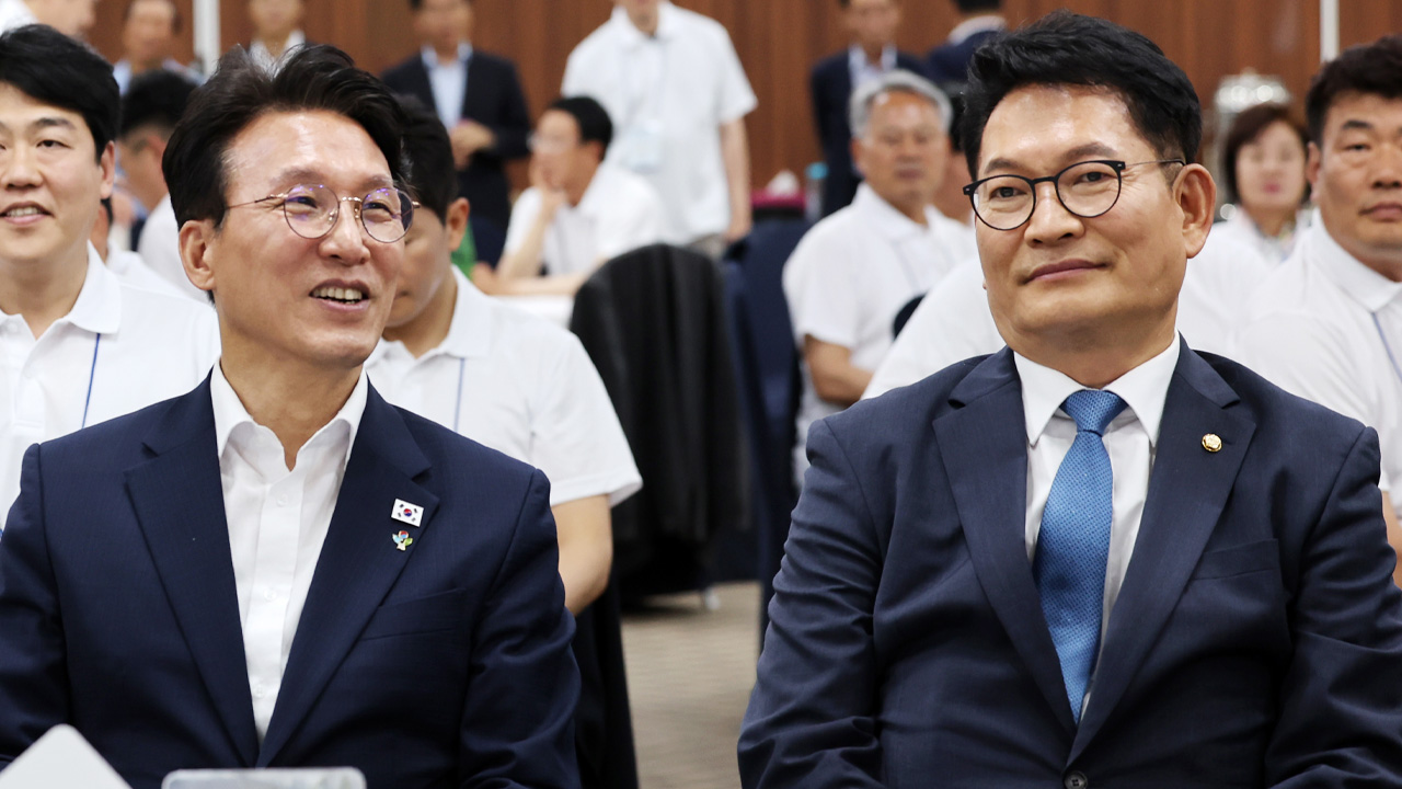 "송영길, 이 대통령에 출마 결심 얘기…3자구도서 김 총리와 단일화"
