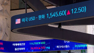 Won-Dollar Exchange Rate Rises Again, Staying in the 1,540 Range for Second Consecutive Day