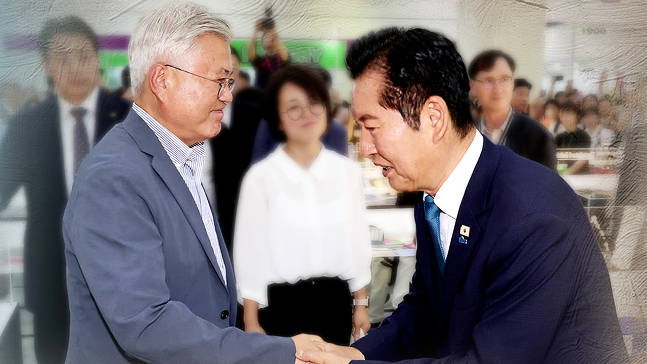 "당심만 볼 것" 연임 도전 공식화…문재인 만난 정청래