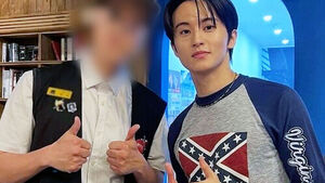 소속사 결국 사과&hellip;NCT 출신 마크 논란의 티셔츠 보니