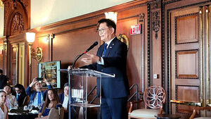 Song Young-gil: "ROK-U.S. Alliance Is Like Kimchi, Aging Well... I Told U.S. Lawmakers Not to Worry"