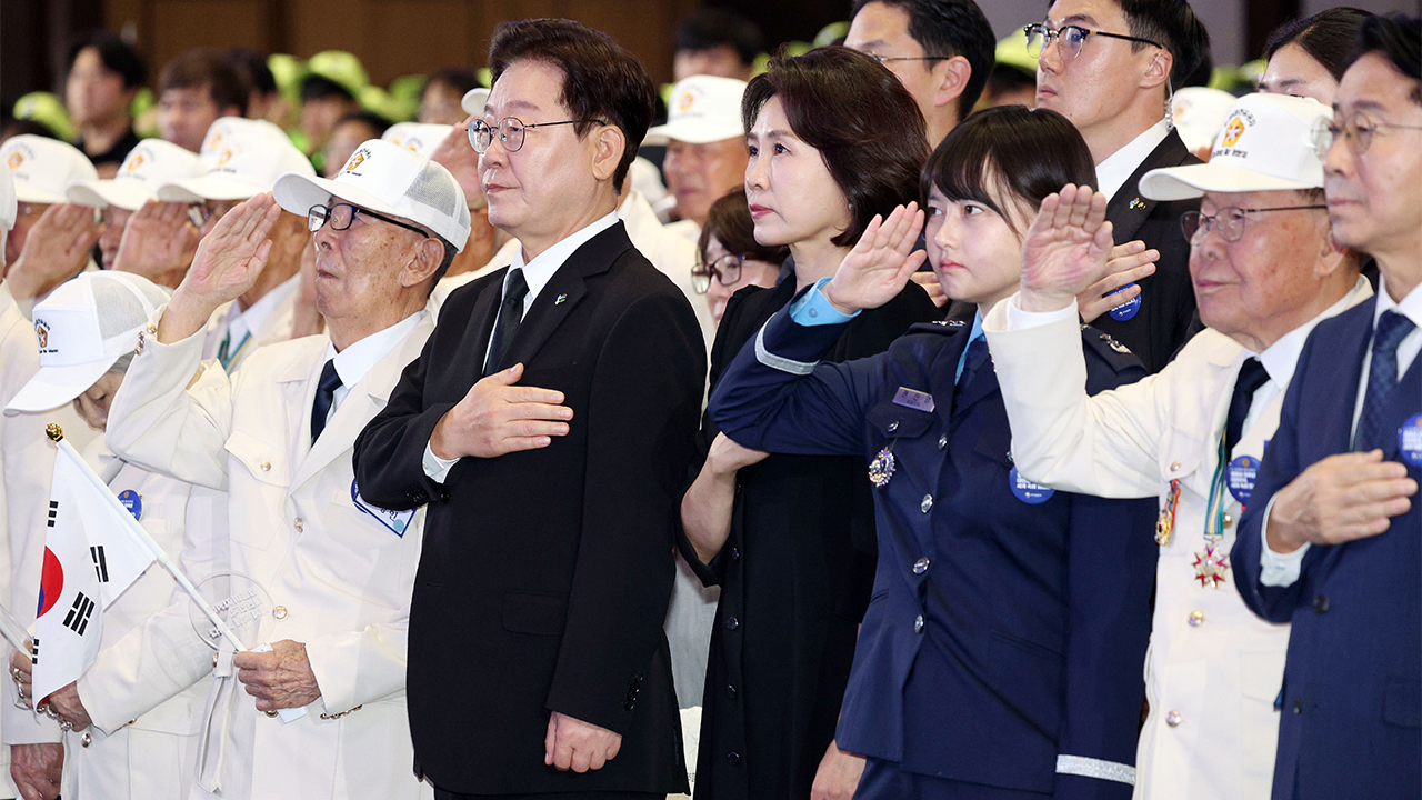 이 대통령, 6·25 76주년 기념식 참석…호국 영웅들 희생 기려