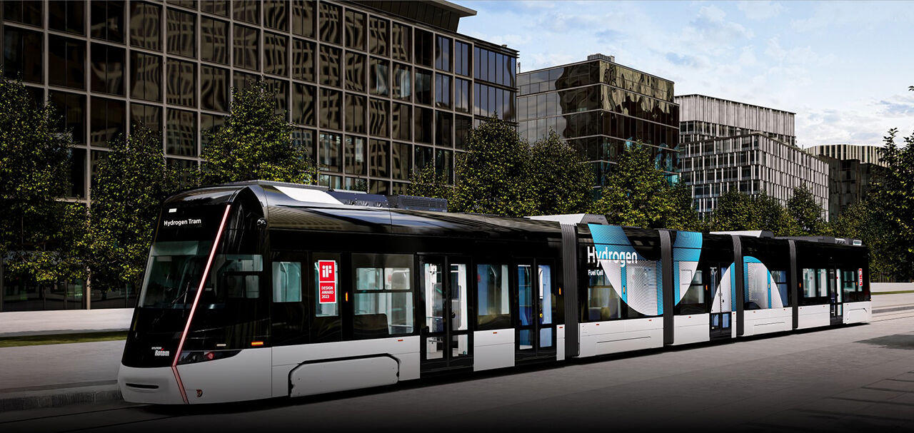 Hydrogen tram