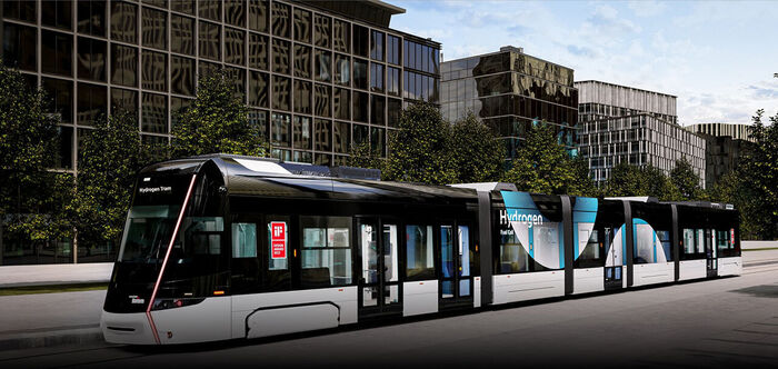 Hydrogen tram